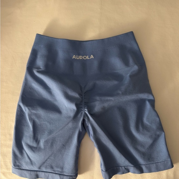 Aurola Pants - AUROLA Women's Blue Bike Shorts